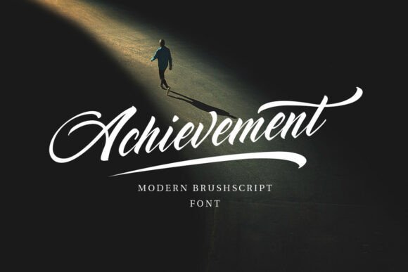 Achievement: The Modern Brush Script for Bold Branding