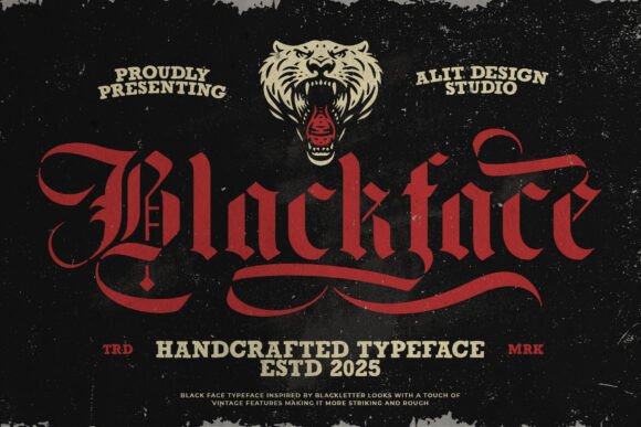 Black Face: Where Gothic History Meets Modern Design