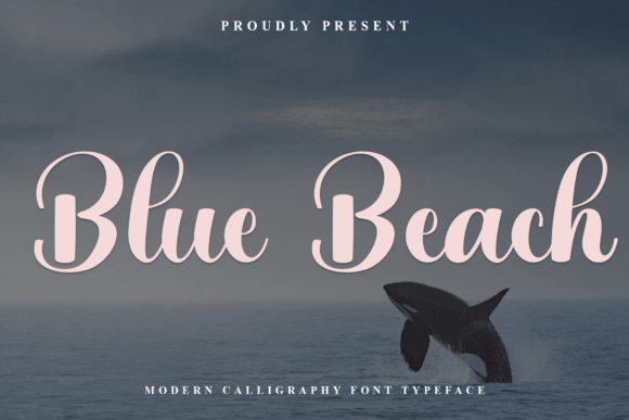 Blue Beach: Your Friendly Font for Creative Projects