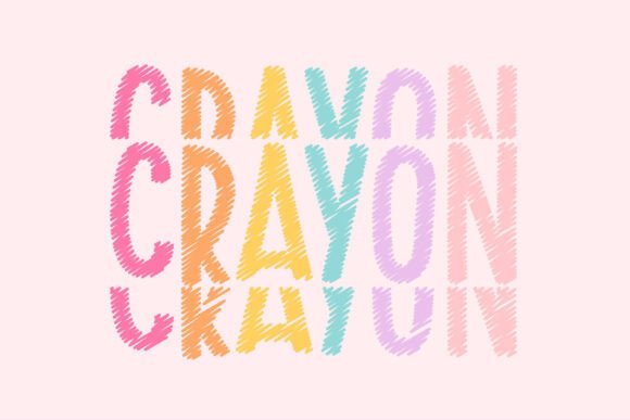 Crayonfriends Stacked: A Font That Feels Like a Warm Hug