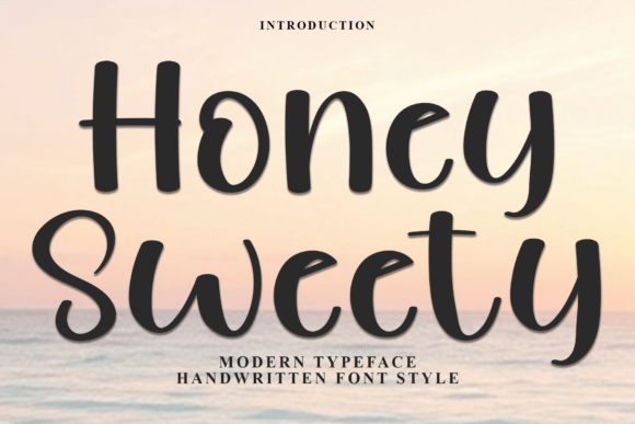 Honey Sweety: A Typeface for Festive and Whimsical Design