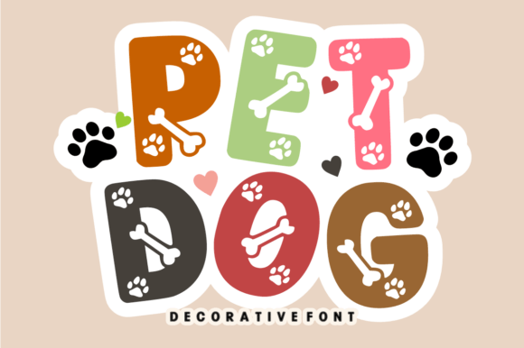 Pet Dog: The Playful Font That Barks with Personality
