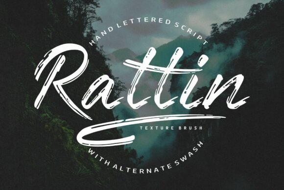 Rattin: A Brush Script for Bold, Unapologetic Design