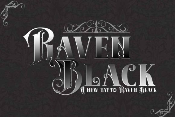Raven Black: A Royal Blackletter Font for Timeless Projects