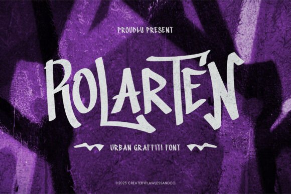 Rolarten: The Gritty Urban Font for Fearless Branding