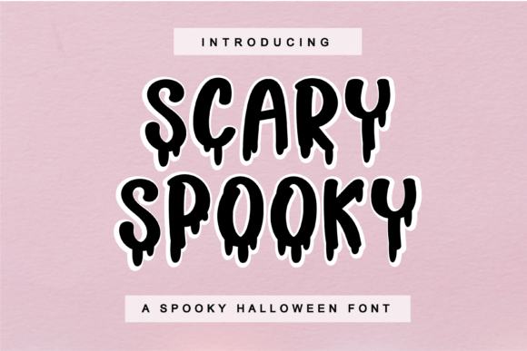 Scary Spooky: Capturing the Spirit of Halloween in Type