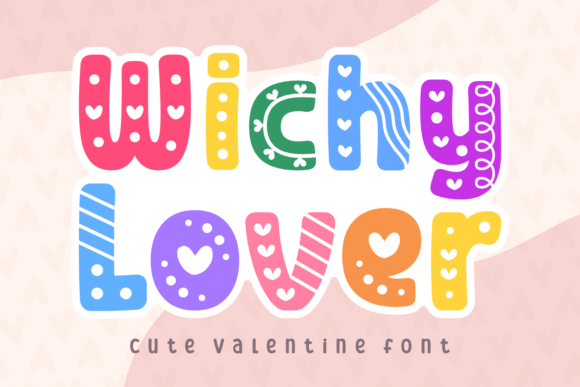 Wichy Lover: Crafting Brand Narratives with Charmed Decorative Typography